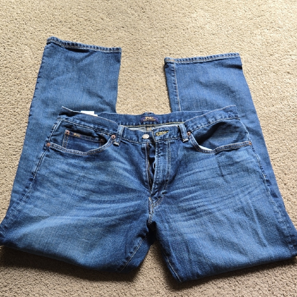 Ralph Lauren Relaxed Blue Denim Jeans